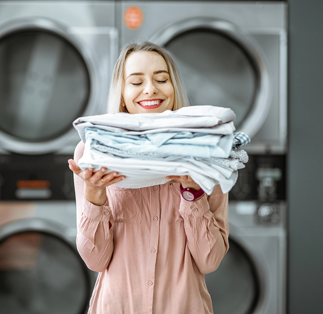 Dryer vent tube after cleaning.
