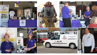 Chelsea Area Fire Authority open house collage.