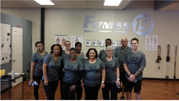 Tough mudder group photo.